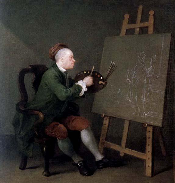 Hogarth Painting the Comic Muse, William Hogarth